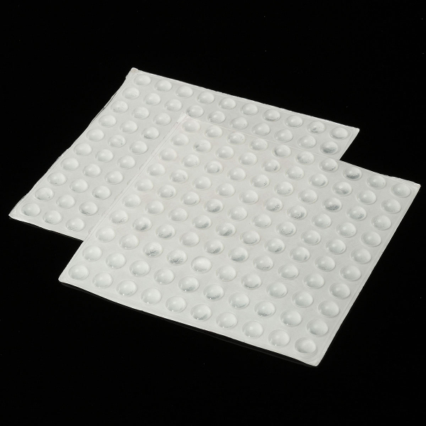 

200Pcs Self-Adhesive Clear Round Rubber Bumpers Pad Feet 8mm×3mm