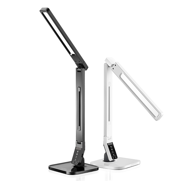 BlitzWolf® BW-LT1 Eye Protection Smart LED Desk Lamp Table Lamp Light Rotatable Dimmable 2.1A USB Ch