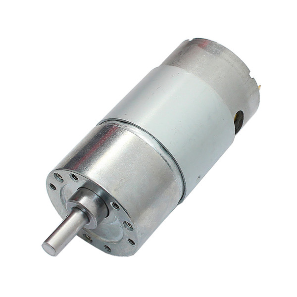 1PCS New JGB37-550 DC12V High Torque Turbo Worm Gear DC Motor with Metal Gearbox 