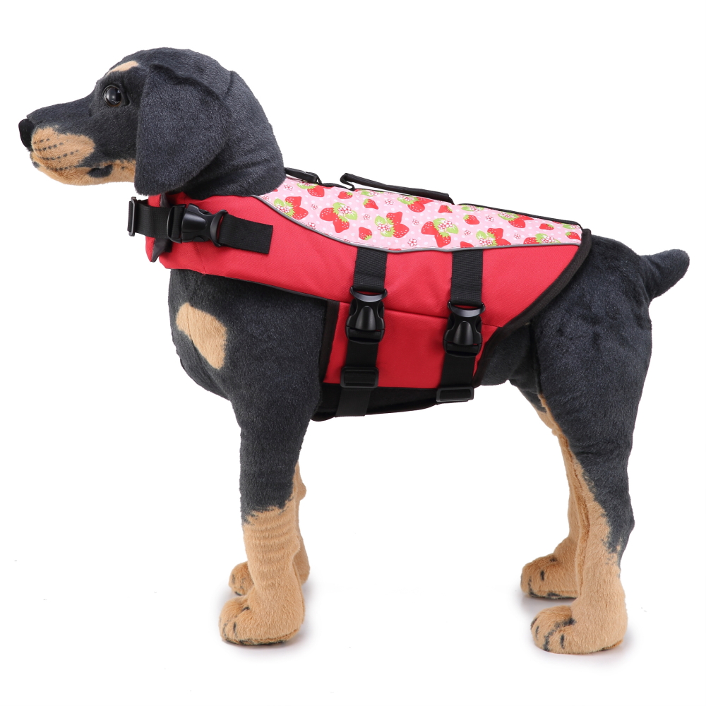 Veste de securite chien vetements pour chien sauver vie manteau de chien veste vetements gilet de sauvetage animal de compagnie pour l'ete