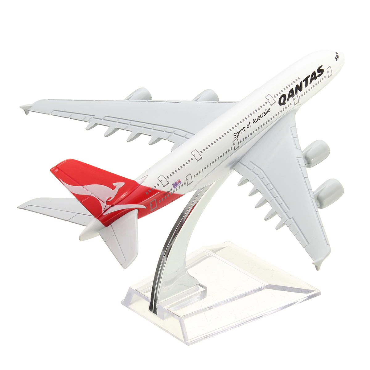 16cm Airplane Metal Plane Model Aircraft A380 AUSTRALIA QANTAS Aeroplane Scale 