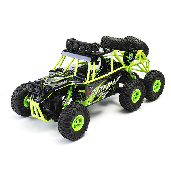 Wltoys 18628 1/18 2.4G 6WD Brushed Rc Car Rock Crawler with Front LED Light RTR Toys - Photo: 1