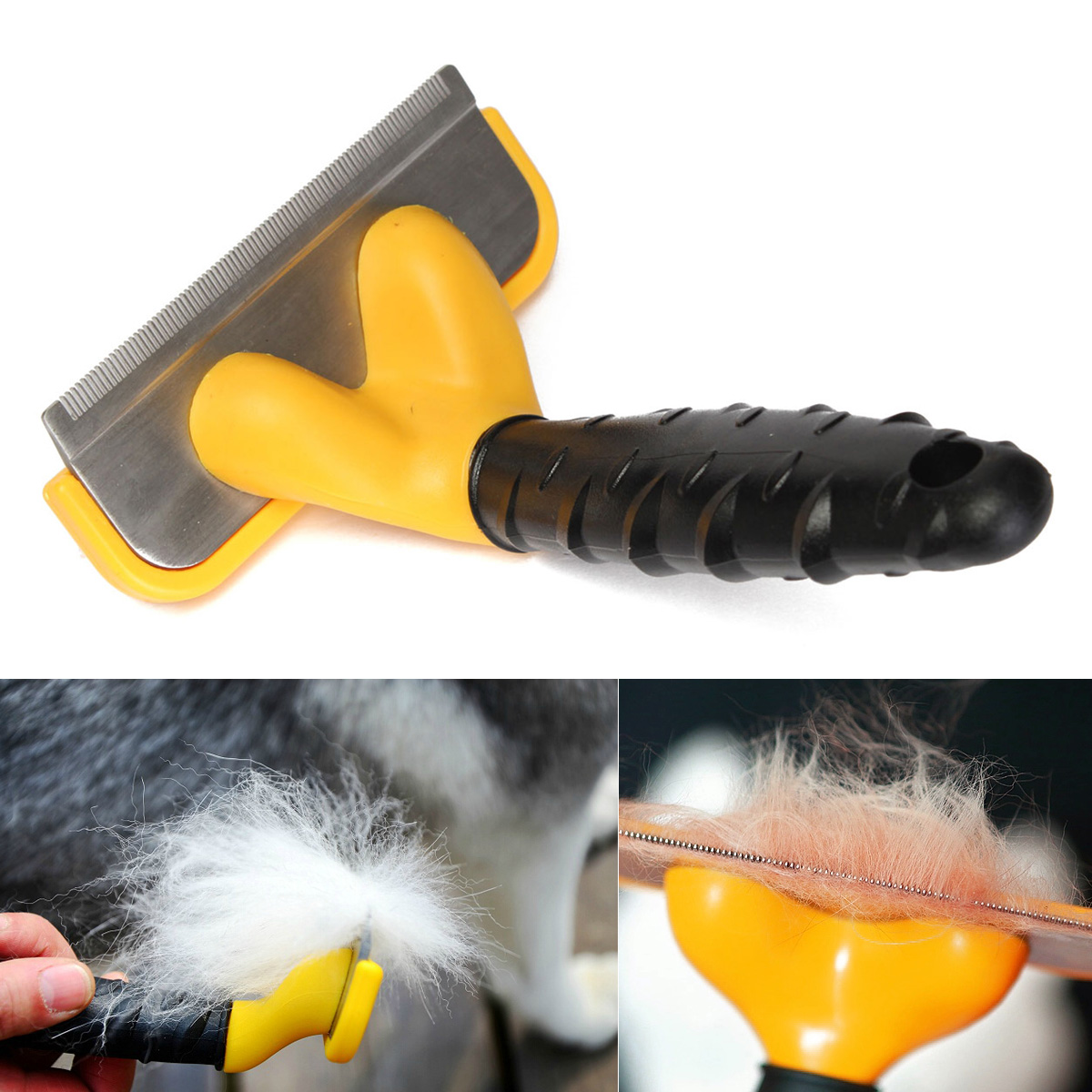 Pet Dog Cat Hair Comb Hair Shedding Tool Brush for Large Dogs Cats Grooming Tool Pet Products