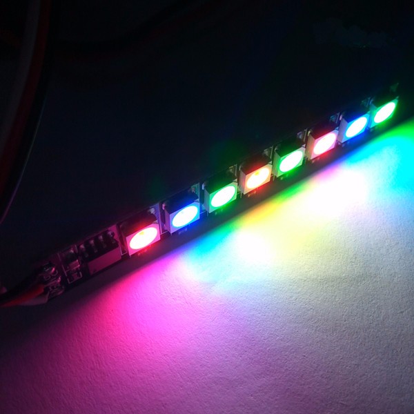 5V Colorful Highlight Night LED Strip Switch Ten Mode Remote Control with Receiver for Racing Drone  - Photo: 3