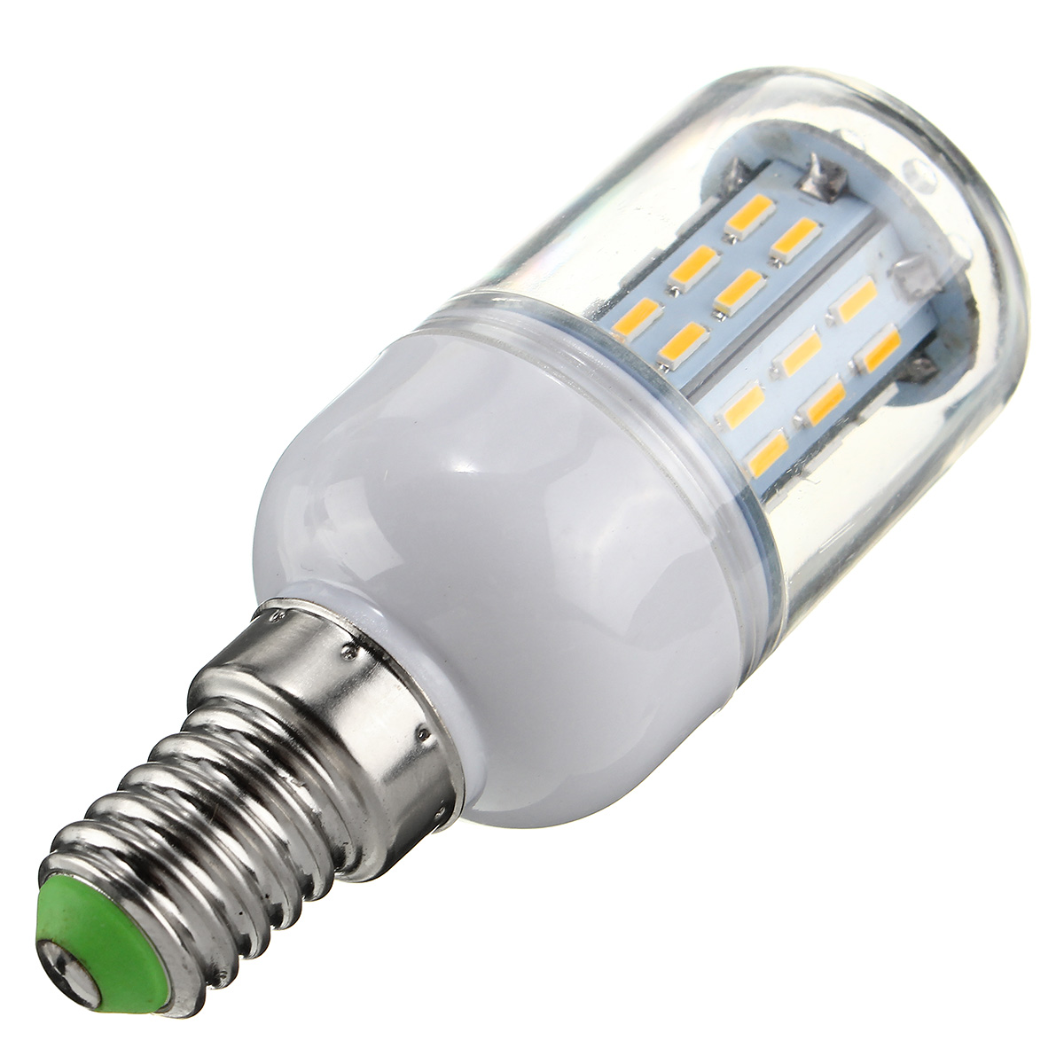 Dimmable E27 E14 E12 B22 GU10 G9 SMD4014 4W LED Corn Bulb Light Lamp AC110V