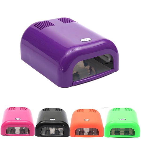 

36W Salon Nail Polish UV Lamp Acrylic Gel Curing Light Manicure Dryer Timer