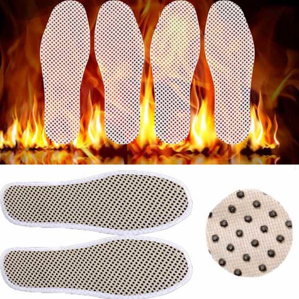 

Tourmaline Self Heated Heating Magnetic Foot Massage Insole Far Infrared Warm Shoe Pad