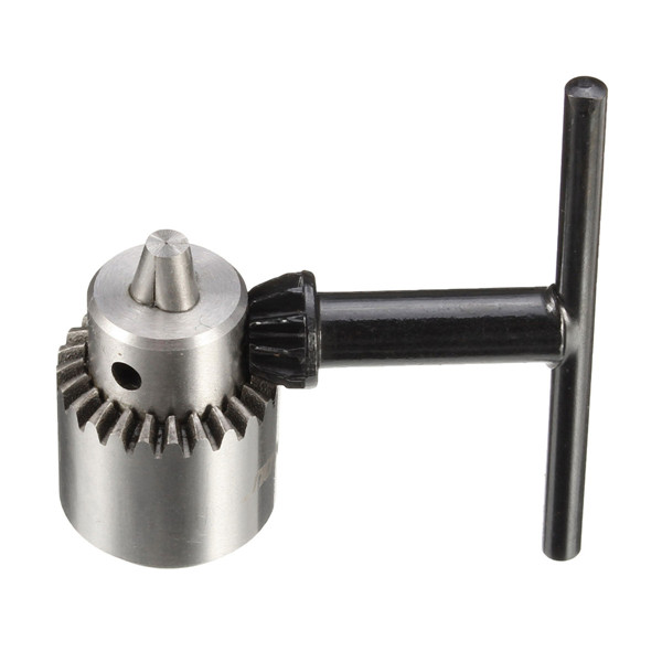 0.3-4mm Electric Drill Chuck Adaptor Rotary Tool Grinder Folder Shaft with Key