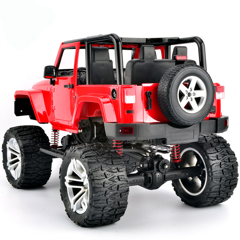 HG P406 1/10 2.4G 4WD RC Climbing Car 3 Channels Proportional Remote Control RC Jeep - Photo: 5