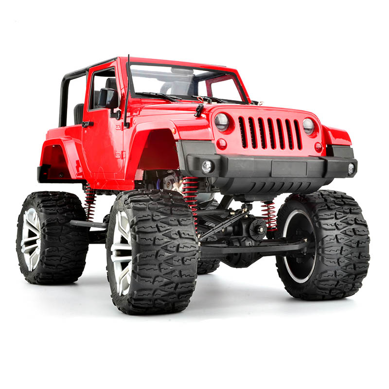 HG P406 1/10 2.4G 4WD RC Climbing Car 3 Channels Proportional Remote Control RC Jeep - Photo: 1
