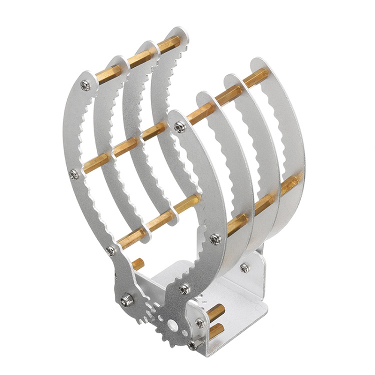 4DOF Robot Mechanical Arm Hand Clamp Claw Manipulator Frame w/ Servo Horn 