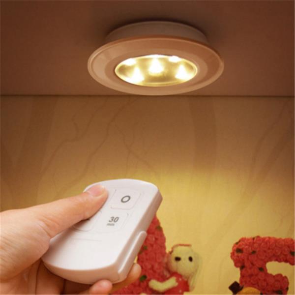 Wireless Remote Control Bright Led Night Light Battery Powered Ceiling Lamp For Kitchen Cabinet Alexnld Com - Are There Battery Operated Ceiling Lights