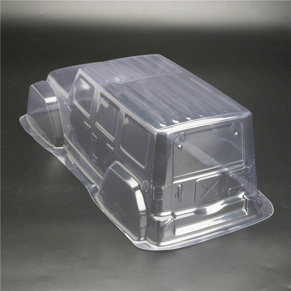 1:10 Scale Jeep RC Crawler Car D90 Body Shell Hard Plastic Transparent PVC Climbing Car  - Photo: 6