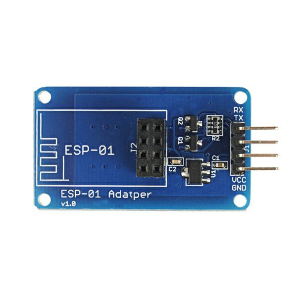 10pcs ESP8266 ESP-01 Serial WiFi Wireless Adapter Module 3.3V 5V Breakout Board