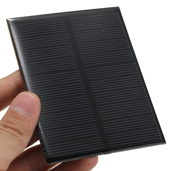 

5V 1.2W Monocrystalline 104MM x 80MM 240MA Mini Solar Panel Photovoltaic Panel