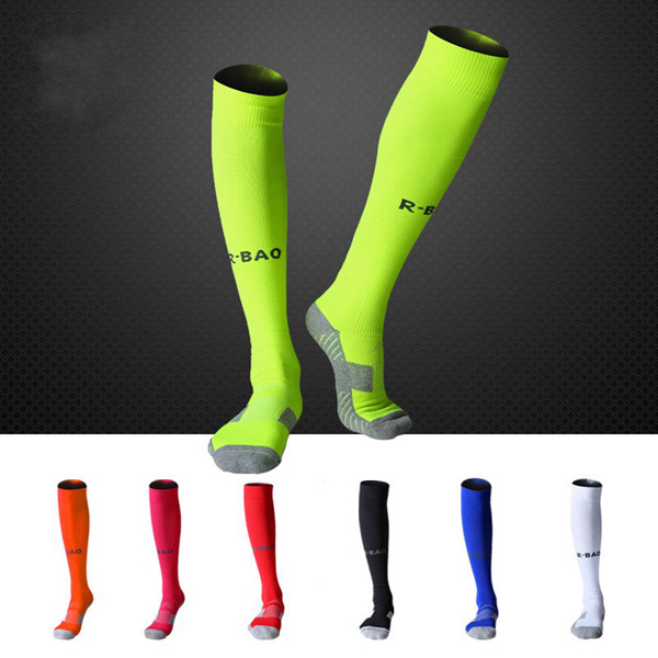 

Men Leg Ankle Protecting Absorbent Anti-friction Long-barreled Sports Football Socks Stockings