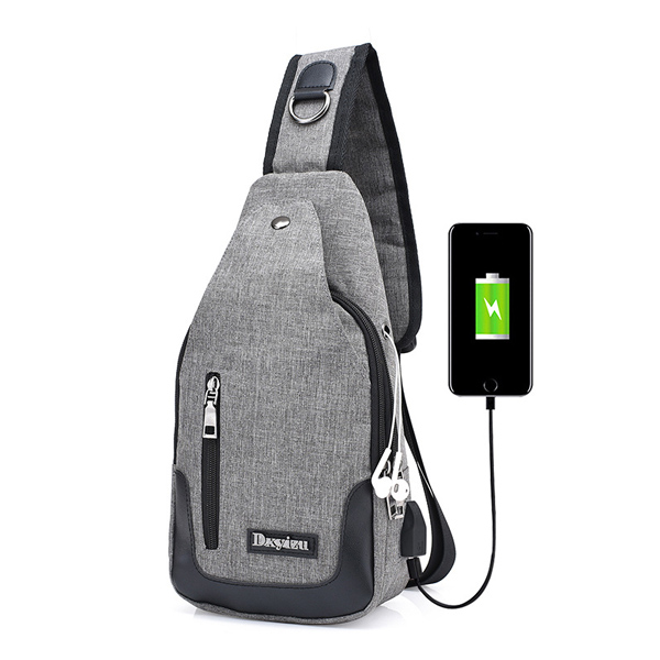 Résultat de recherche d'images pour "Men Outdoor Sport Bag Swagger Bag Casual Sling Bag with USB Charging Port for Leisure"