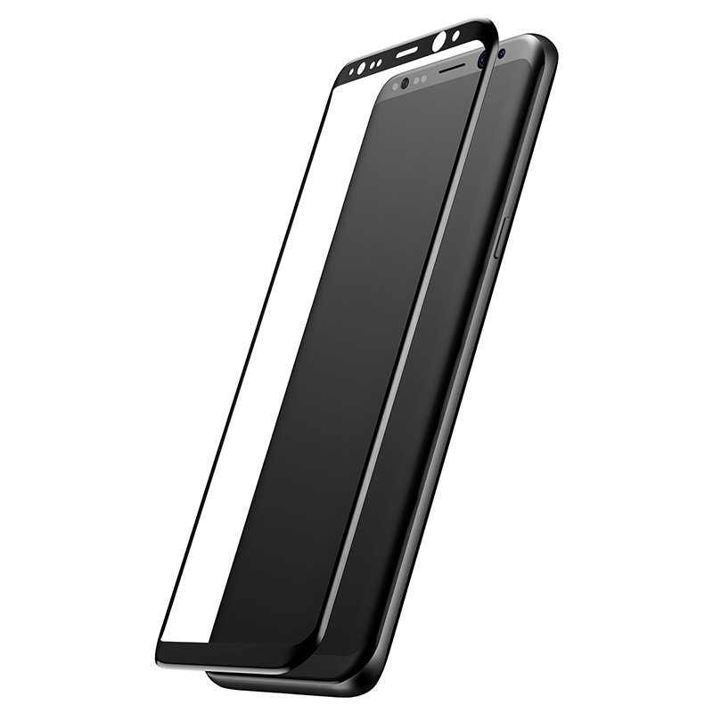 

Baseus 3D Arc Edge 0.3mm Tempered Glass Silk-Screen Rim Full Screen Protector for Samsung Galaxy S8