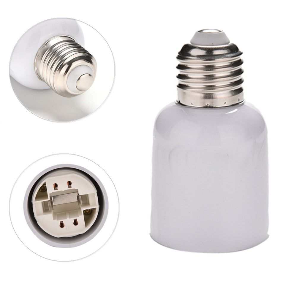 

E27 to G24 Socket Base LED Halogen CFL Light Bulb Lamp Adapter Converter