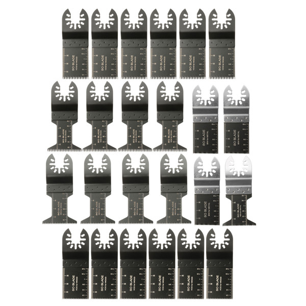 

24pcs Saw Blades Set Oscillating Multi Tools for Bosch Fein Porter Black and Decker