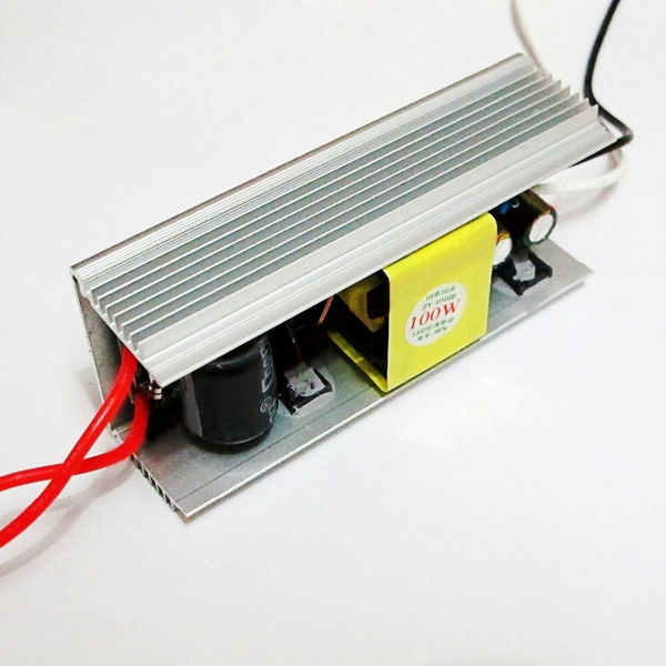 

AC85-265V TO DC18-36V 100W LED Constant Current Driver Power Supply For Chip Light Flood Lamp