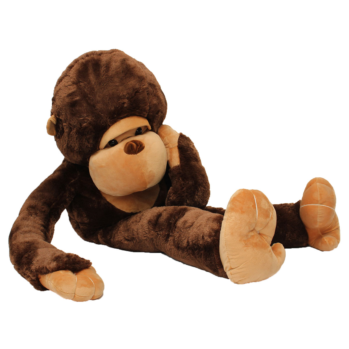 Giant Huge Large Big Stuffed Animal Plush Brown Monkey Bear Kid's Doll Toy gifts