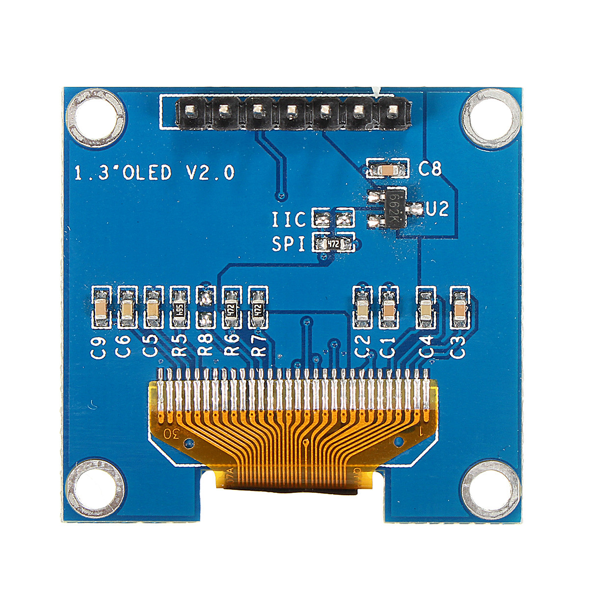 f8acad55-ebde-4167-a6c7-032c79639e9f 1.3 Inch 128x64 SPI Serial OLED LCD Display Screen Module For Arduino UNO R3
