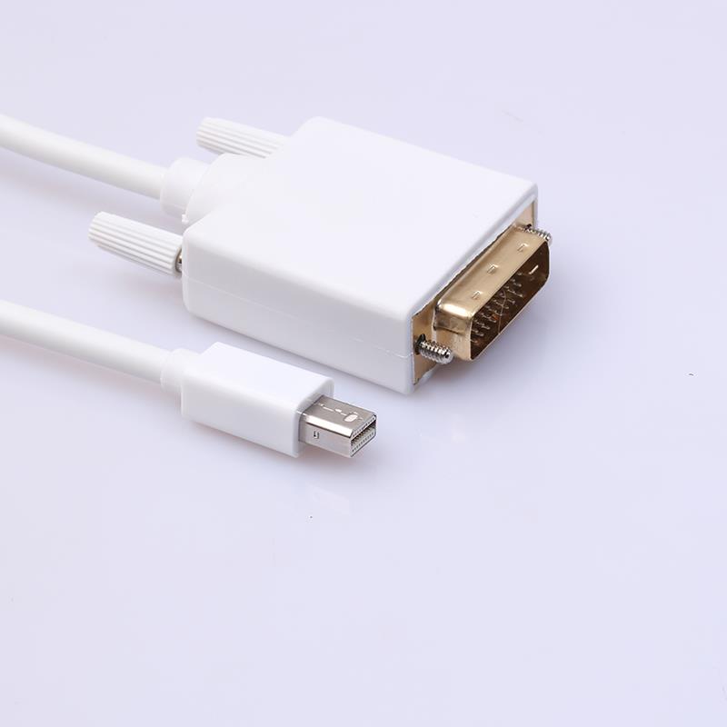 

Mini Display Port DP Male to DVI Male 1.8m 6ft Cable Cord Adapter For Macbook