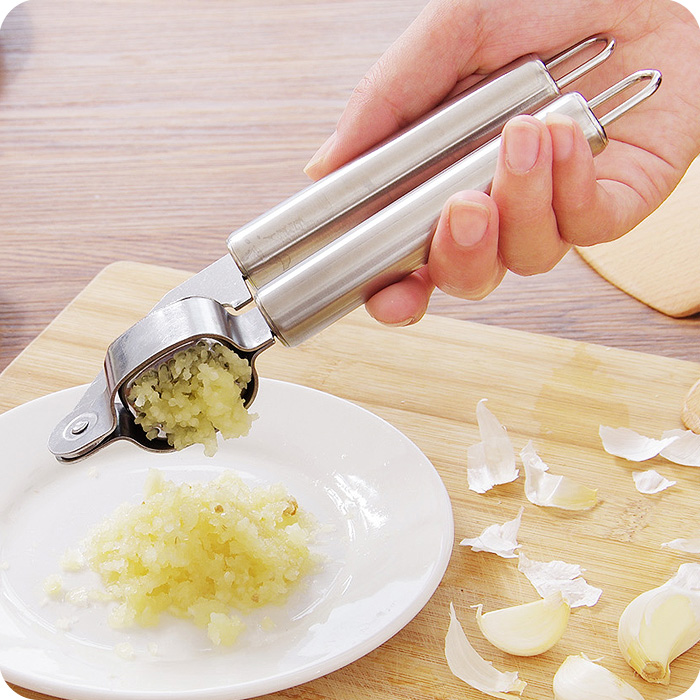 Details about   Manual Garlic Press Crusher Squeezer Grinder Masher Tool P0V1 Kitchen C7N1 