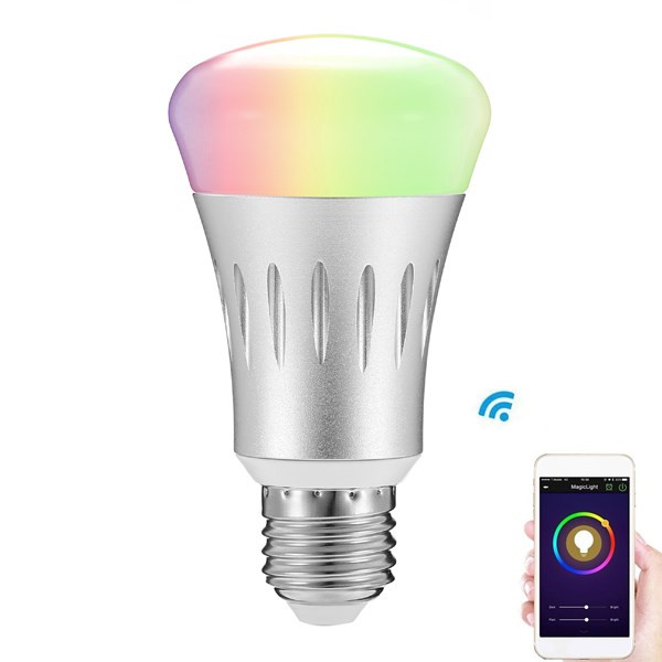 ARILUX® E27 8W Smart WIFI LED Bulb Works with Amazon Alexa Echo