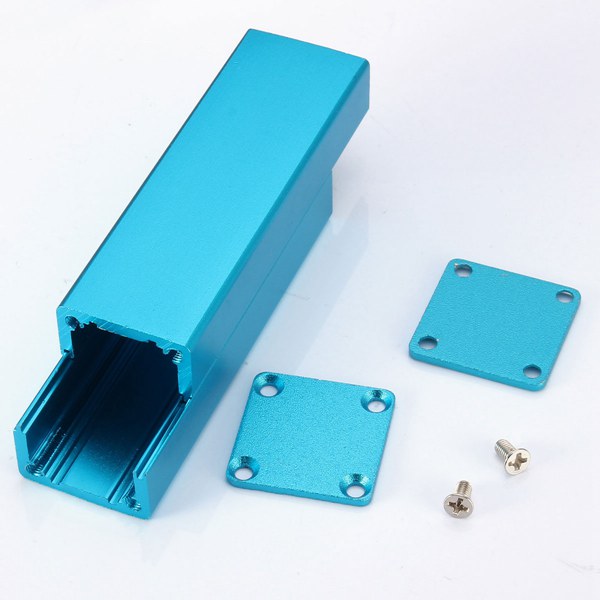 

Aluminum Blue Box Enclosure Electronic Project Case 25*25*80mm