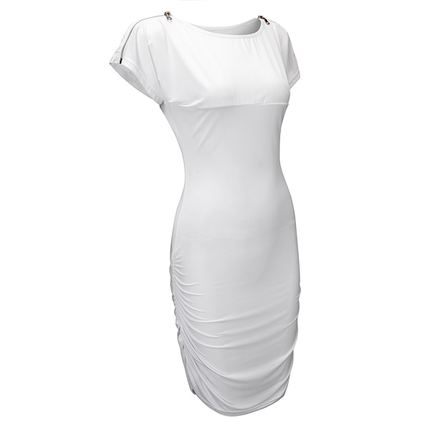 Sexy Women Zipper Slimming Spandex Lingerie Dress - US$9.99