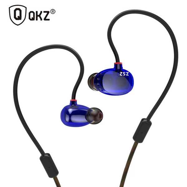 

Original KZ ZS2 In-ear Dual Dynamic Unit Heavy Bass Headphone with Mic for Xiaomi Samsung iPhone