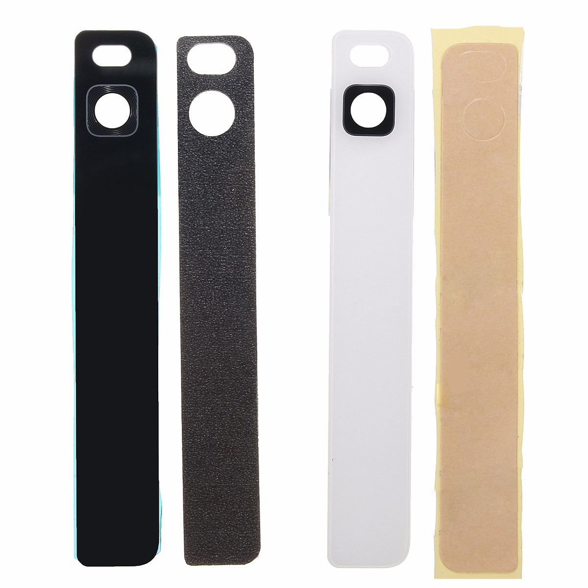 

Black/White Rear Back Camera Glass Lens With Glue For Huawei Ascend P8 Standard