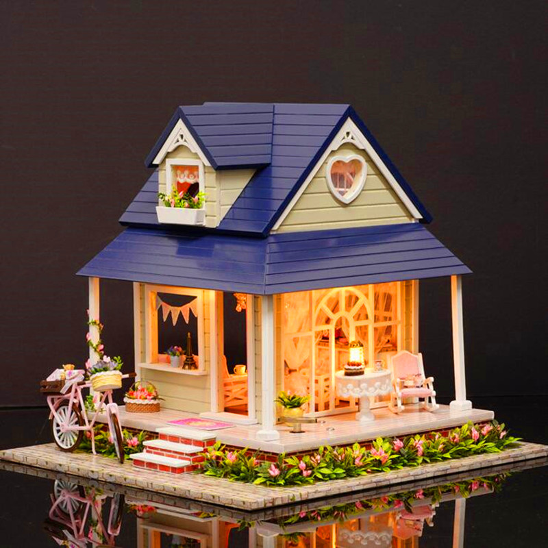 miniature cardboard house kits