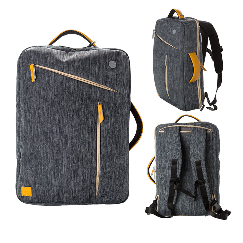 

GearMax 15 Inch Multi-function Waterproof Laptop Briefcase Backpack Handbag KnapSack Dual Shoulder Bag