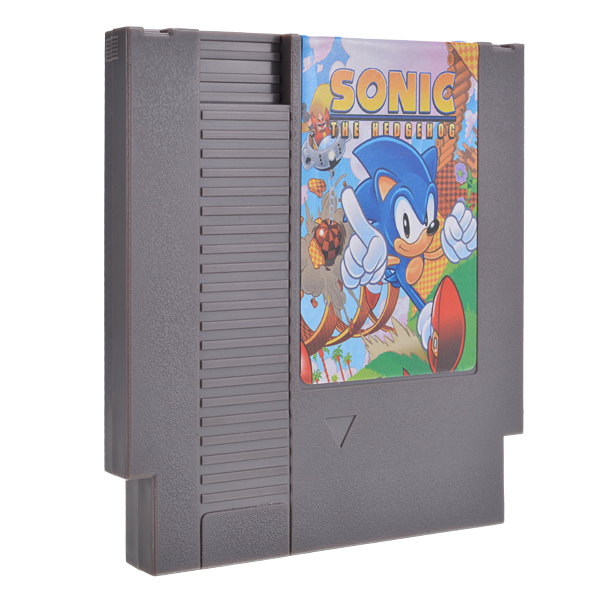 

Sonic the Hedgehog 72 Pin 8 Bit Game Card Cartridge for NES Nintendo