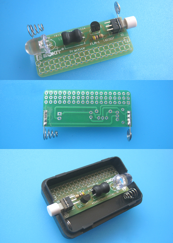 DIY FLA-1 Simple Flashlight Circuit Tafel Electronic Kit Modul 