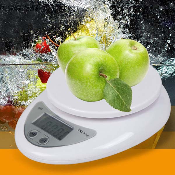 

Honana HN-MS6 5KG/1G Digital LCD Electronic Kitchen Postal Scales Food Baking Weight Scale