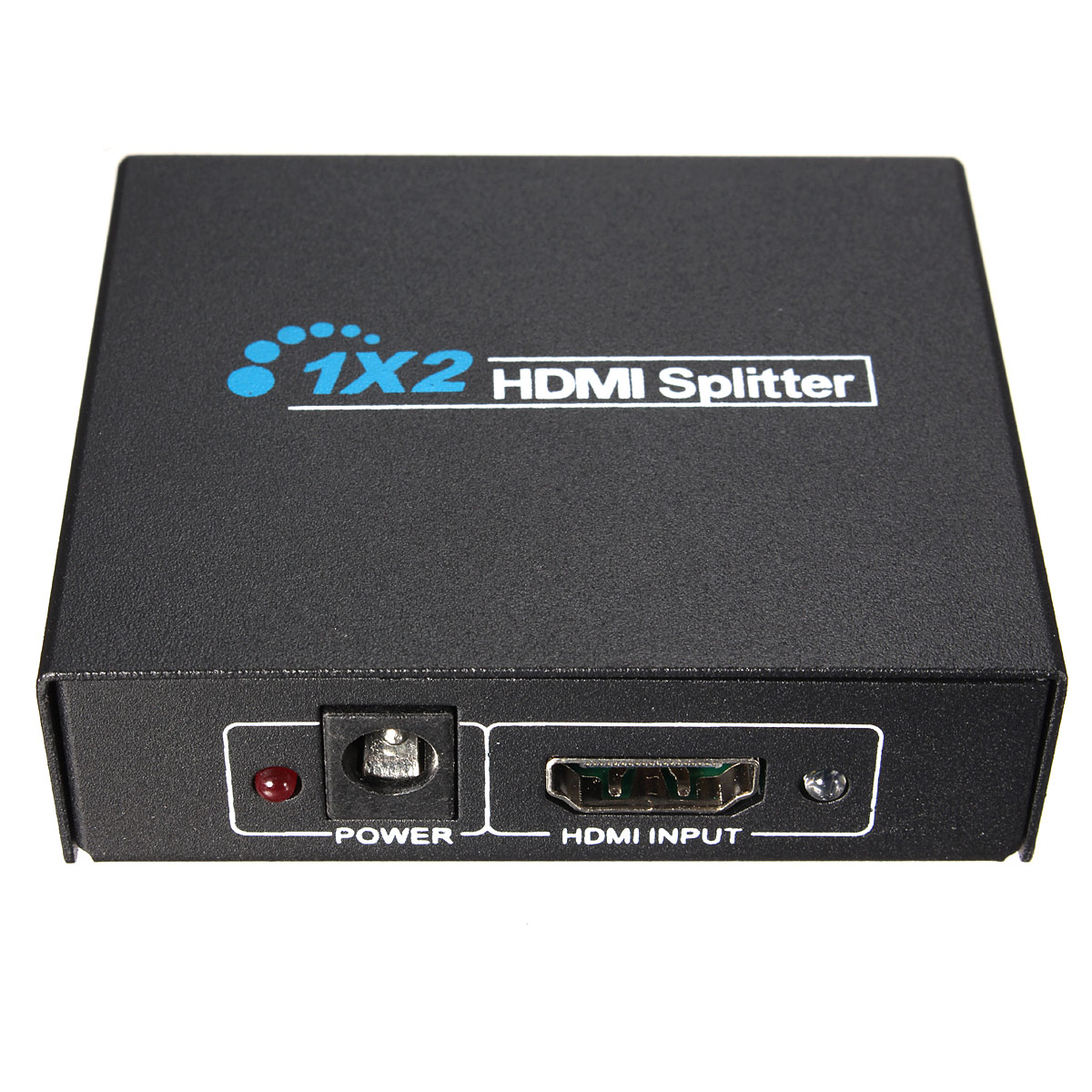 

HD 1x2 Port HDMI Splitter Amplifier Repeater 3D 1080P Switch Box Hub For DVD PS3
