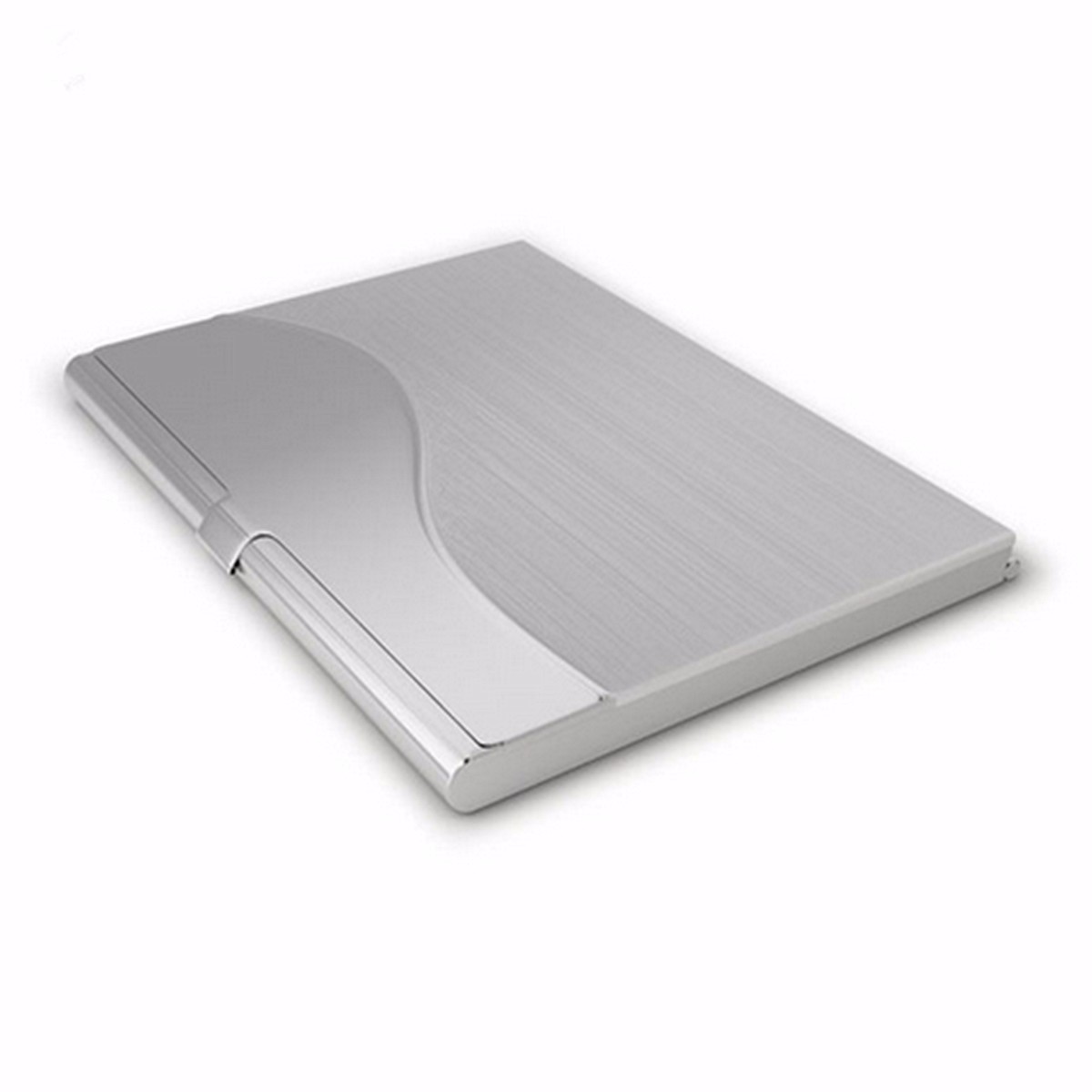 Details about  / Stainless Steel Silver Metal Business Card ID Credit Holder Case Wallet Durable
