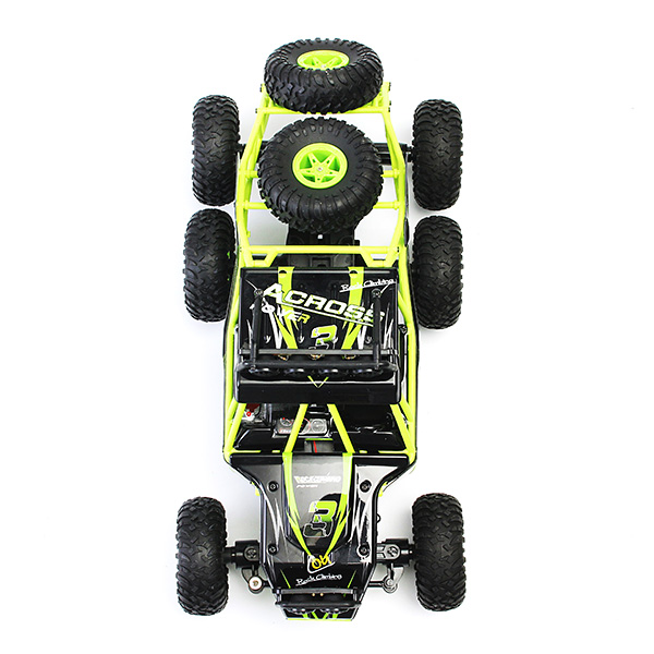 Wltoys 18628 1/18 2.4G 6WD Brushed Rc Car Rock Crawler with Front LED Light RTR Toys - Photo: 3
