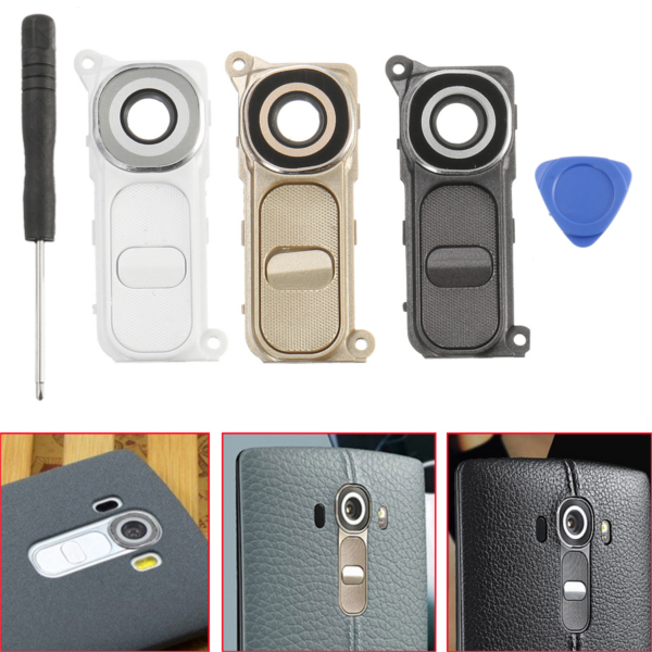 

Camera Frame Glass Lens Cover Replacement+Tools For LG G4 F500 H815 H810 H811 VS986