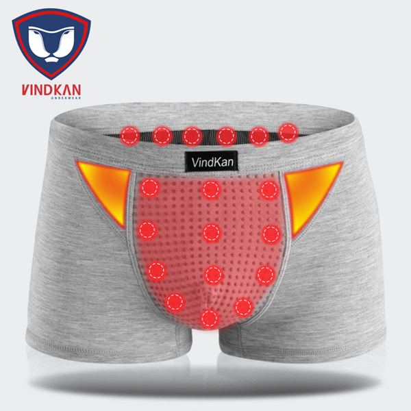 VindKan Magnet Therapy Antibacterial Breathable Men Sanitarian Underwears