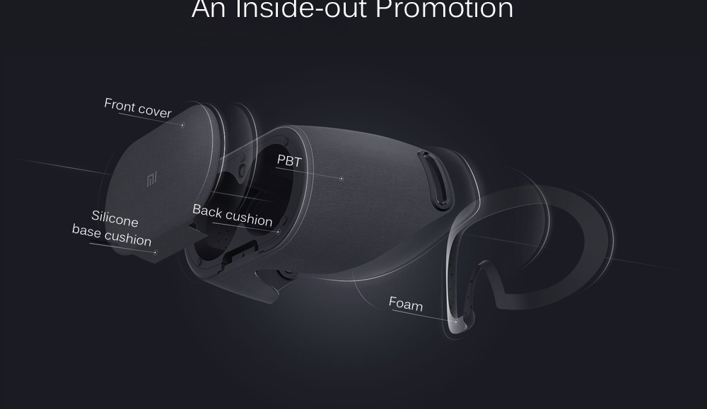 Original Xiaomi VRplay 2 Virtual Reality VR Glasses for 4.7-5.7 inch Mobile Phone