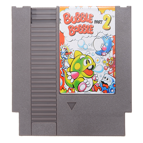 

Bubble Bobble Part 2 72 Pin 8 Bit Game Card Cartridge for NES Nintendo