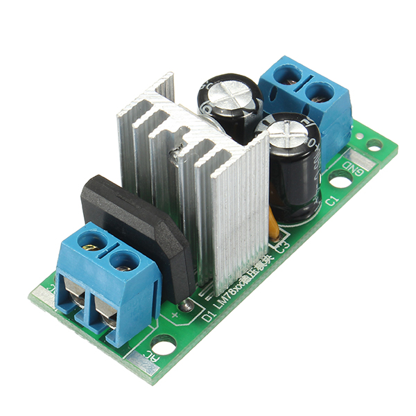 

L7812 LM7812 Three-terminal Voltage Regulator Module 12V Voltage Regulator Module Rectifier Filter Power Converter