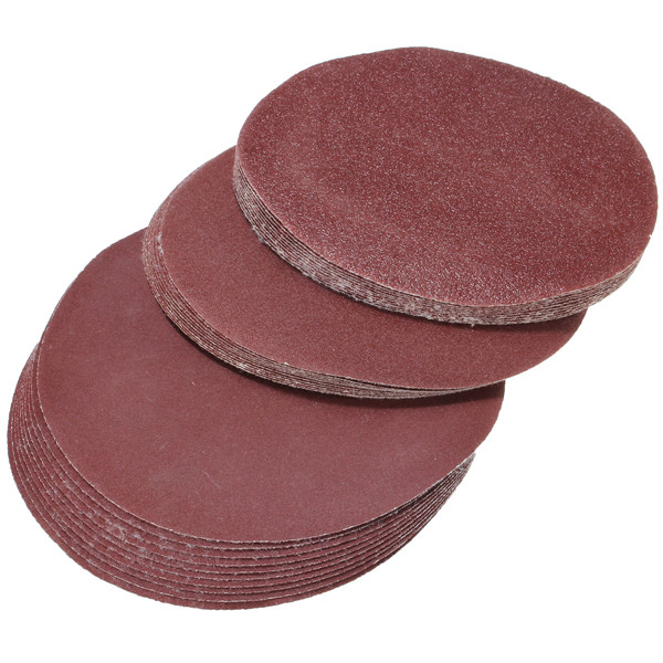 

30pcs 6 Inch 60-240 Grit Sanding Discs Self Adhesive Mixed Grit Sanding Polishing Pad