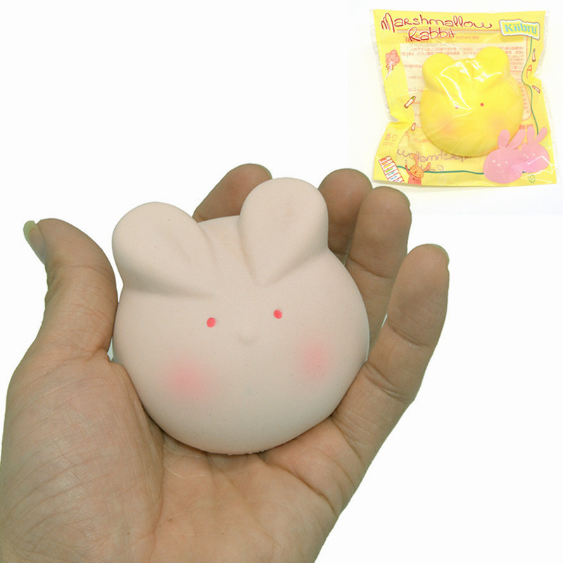 

Kiibru Squishy New Marshmallow Rabbit Bunny Slow Rising Original Packaging Collection Gift Decor Toy