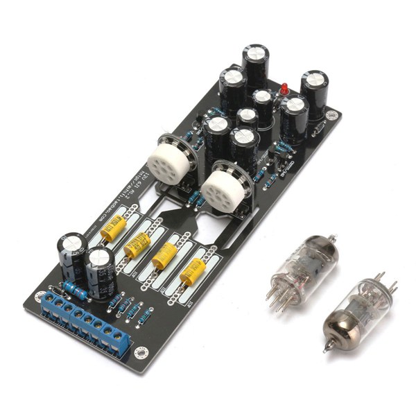 

6J1 Valve Audio Headphone Amplifier Pre-amp Tube PreAmplifier Kit Assembled Board